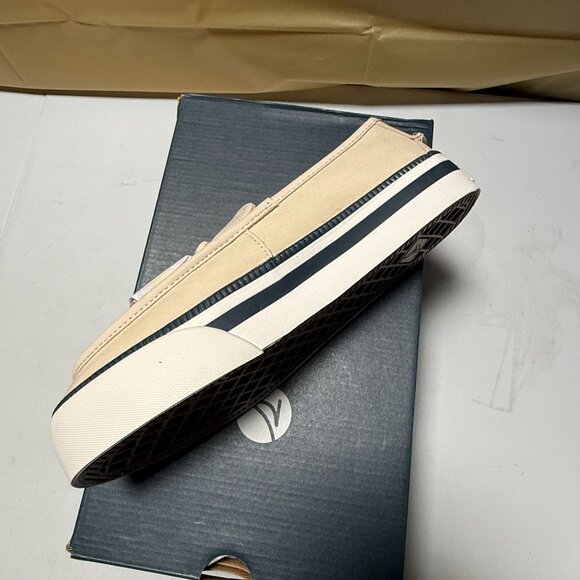 Sperry Women’s Sea Sailor Platform Shoes White Leather Size 9 NEW - Picture 4 of 12